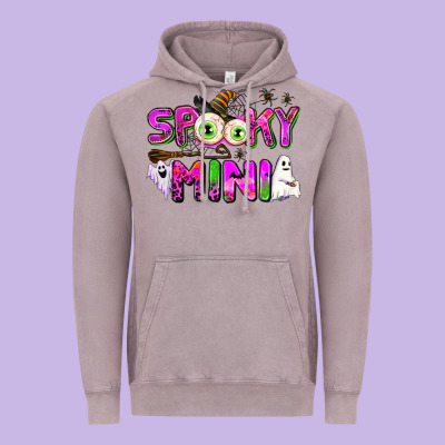 Spooky Mini Vintage Hoodie Designed By Adodesignshop