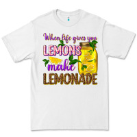 White when life gives you lemons make lemonade Premium Tee - texasbilliewilder