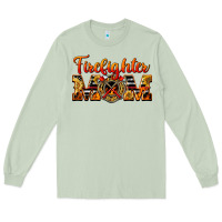 Matcha American Firefighter Mom Long Sleeve Tee - LillyAllenDesigns