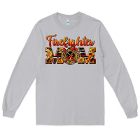 Moon Dust American Firefighter Mom Long Sleeve Tee - LillyAllenDesigns