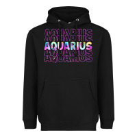 Black aquarius Heavyweight Hoodie - Artiststas