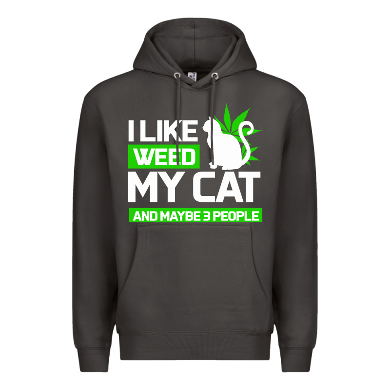 Cat Weed I Like My Cat Gift Premium Hoodie by Bettercallsaul | Teevron