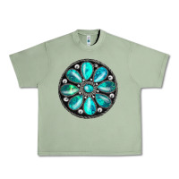 Oil Green gemstone Urban Heavy Tee - JahusDesignShop