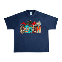Navy coach Urban Heavy Tee - AdoDesignShop
