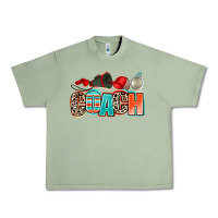 Oil Green coach Urban Heavy Tee - AdoDesignShop