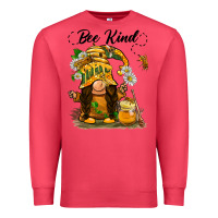 Cardinal bee kind gnome Premium Sweatshirt - BarkalooDesign