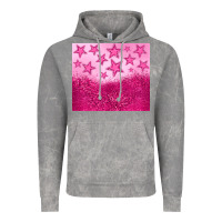 Cloud Rock pink glitter star Vintage Hoodie - JahusDesignShop