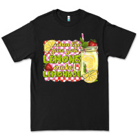 Black when life gives you lemons make lemonade Premium Tee - texasbilliewilder