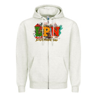 Oatmeal Heather lpn licensed practical nurse juneteenth Zipper Hoodie - NancyCooperArtShop