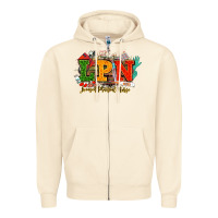Sandshell lpn licensed practical nurse juneteenth Zipper Hoodie - NancyCooperArtShop