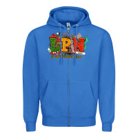 True Royal lpn licensed practical nurse juneteenth Zipper Hoodie - NancyCooperArtShop