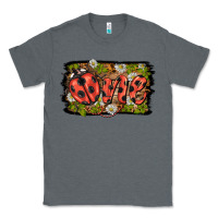 Charcoal Heather ladybug one background Classic Tee - BarkalooDesign
