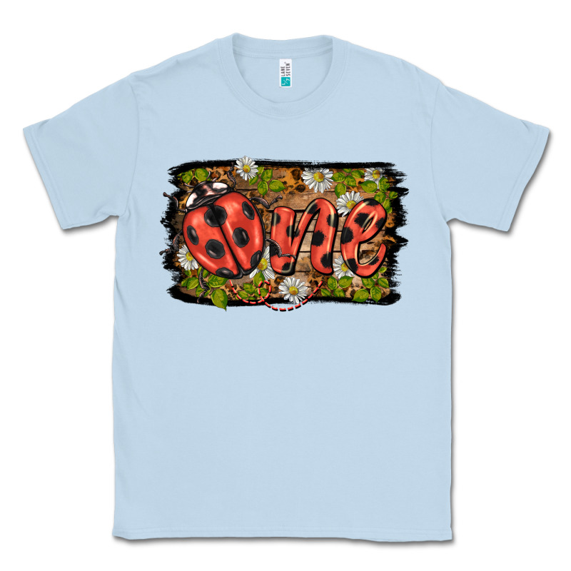 Ladybug One Background Classic Tee by BarkalooDesign | Teevron