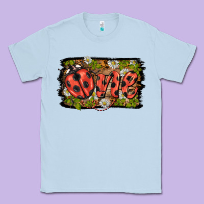 Ladybug One Background Classic Tee Designed By Barkaloodesign