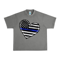 Tornado american thin blue line flag Urban Heavy Tee - Artiststas