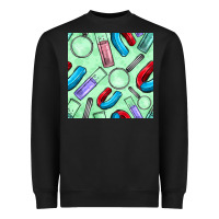 Sciences Seamless Pattern Heavyweight Sweatshirt | Teevron