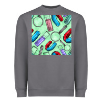 Storm sciences seamless pattern Heavyweight Sweatshirt - BundleAndBundleShop