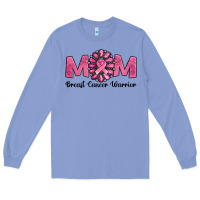 Colony Blue breast cancer warrior mom Long Sleeve Tee - Jasminsmagicworld
