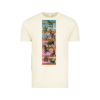 Dinosaurs Pen Wrap Vintage Tee | Teevron