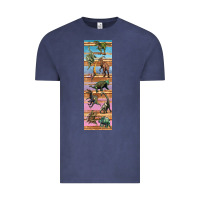Vintage Denim dinosaurs pen wrap Vintage Tee - Artiststas