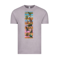 Vintage Zinc dinosaurs pen wrap Vintage Tee - Artiststas