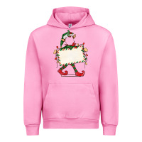 Fuchsia Pink customize christmas elf Urban Hoodie - CowGirlArtShop