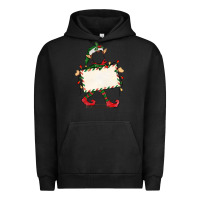 Pigment Black customize christmas elf Urban Hoodie - CowGirlArtShop