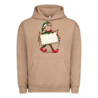 Pigment Burro customize christmas elf Urban Hoodie - CowGirlArtShop