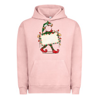 Pigment Salmon customize christmas elf Urban Hoodie - CowGirlArtShop