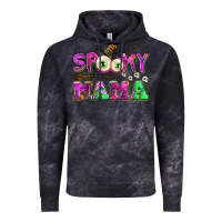 Cloud Black spooky mama Vintage Hoodie - AdoDesignShop