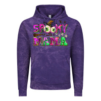 Cloud Purple spooky mama Vintage Hoodie - AdoDesignShop