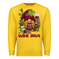 Lemon vine diva  gnome Premium Sweatshirt - BarkalooDesign