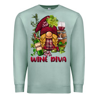Seafoam vine diva  gnome Premium Sweatshirt - BarkalooDesign
