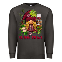 Smoke vine diva  gnome Premium Sweatshirt - BarkalooDesign