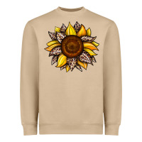 Sunflower Leopard Heavyweight Sweatshirt | Teevron