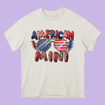 American Mini Heavy Core Tee Designed By Zillion Design Studio