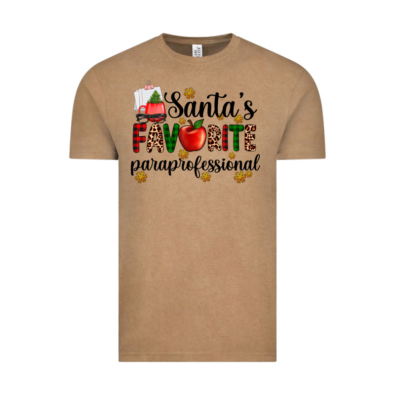 Santa's Favorite  Paraprofesyonal Vintage Tee by AdoDesignShop | Teevron
