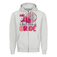 Dove Grey man i feel like a bride Zipper Hoodie - MaliasSmallBusiness