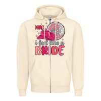 Sandshell man i feel like a bride Zipper Hoodie - MaliasSmallBusiness