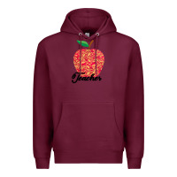 Burgundy Teacher Premium Hoodie - Bettercallsaul