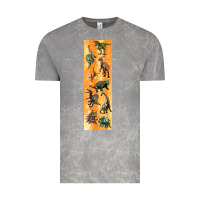 Cloud Rock dinosaurs pen wrap Vintage Tee - Artiststas