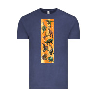 Vintage Denim dinosaurs pen wrap Vintage Tee - Artiststas
