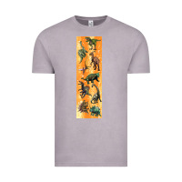 Vintage Zinc dinosaurs pen wrap Vintage Tee - Artiststas