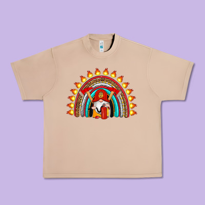Firefighter Gnomes Rainbow Urban Heavy Tee Designed By Artiststas