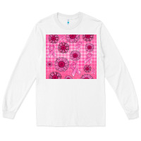White breast cancer Long Sleeve Tee - Jasminsmagicworld
