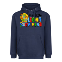 Navy this little light of mine Heavyweight Hoodie - Artiststas