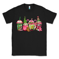 Black pink christmas gnomes coffee cups Classic Tee - Jasminsmagicworld