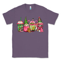 Lavender pink christmas gnomes coffee cups Classic Tee - Jasminsmagicworld