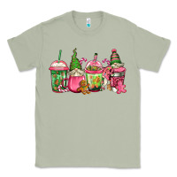 Matcha pink christmas gnomes coffee cups Classic Tee - Jasminsmagicworld