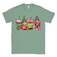 Sage pink christmas gnomes coffee cups Classic Tee - Jasminsmagicworld